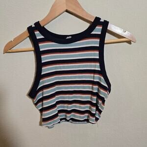 Classic 90s blue and white